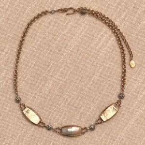 Liz Claiborne | Abalone Necklace | 17” Adjustable